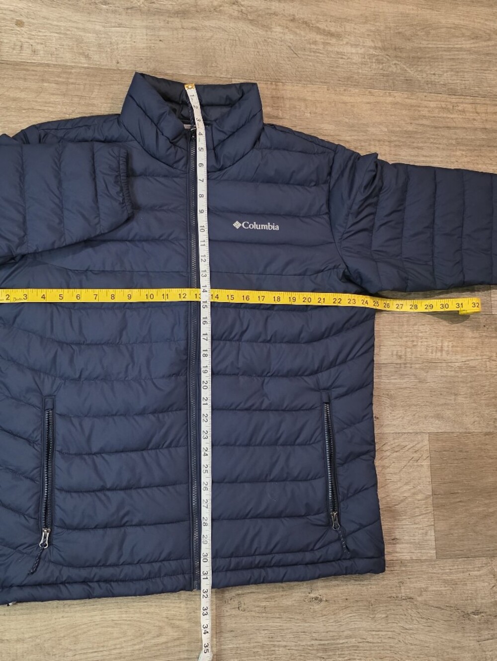 Columbia Navy Packable Puffer Jacket